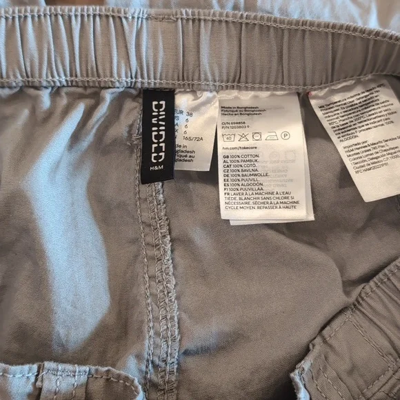 H&M Canvas Cargo Pants